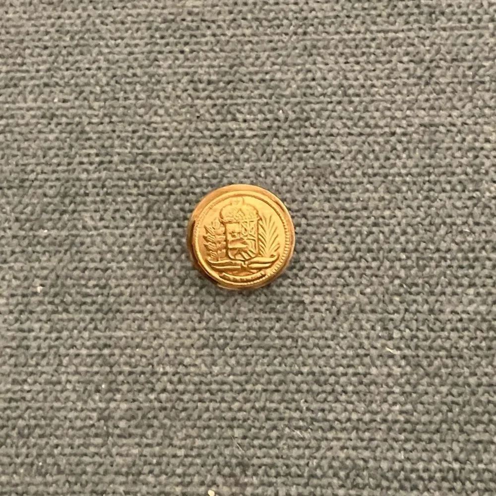 Gold-Colored Button